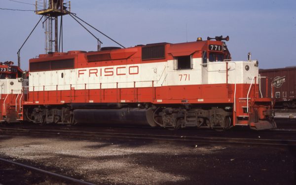 GP40-2 771 at St. Louis, Missouri on August 30, 1980 (Russell Eslick)
