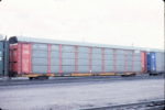 Autorack 820856 at Green River, Wyoming in August 1984