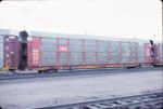 Autorack 852273 at Green River, Wyoming in August 1984