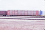 Autorack 942503 at Clover Bar, Alberta in May 1986