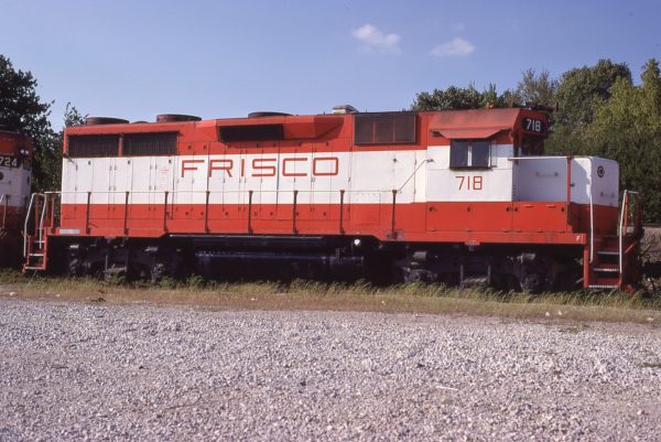 GP35 718 at Springfield, Missouri on August 30, 1980 (P.B. Wendt)