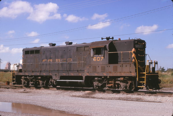 GP7 507 at Oklahoma City, Oklahoma on October 7, 1973 (James Primm)