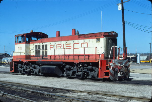 MP15DC 361 at Birmingham, Alabama in March 1977