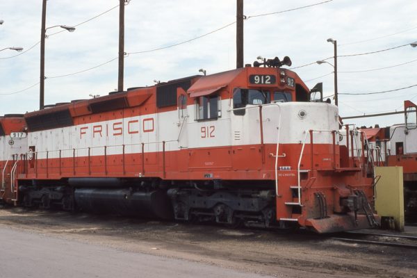 SD45 912 at Tulsa, Oklahoma on August 31, 1980 (Chuck Frey)