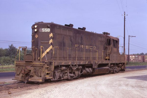 GP7 558 (location unknown) on August 5, 1973