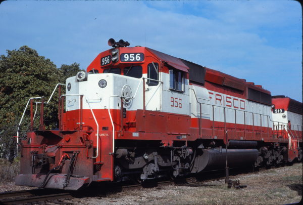 SD40-2 956 (location unknown) on November 4, 1979