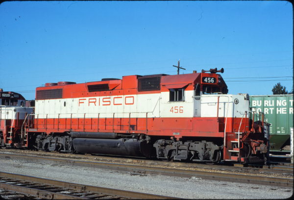 GP38-2 456 (location unknown) in January 1981