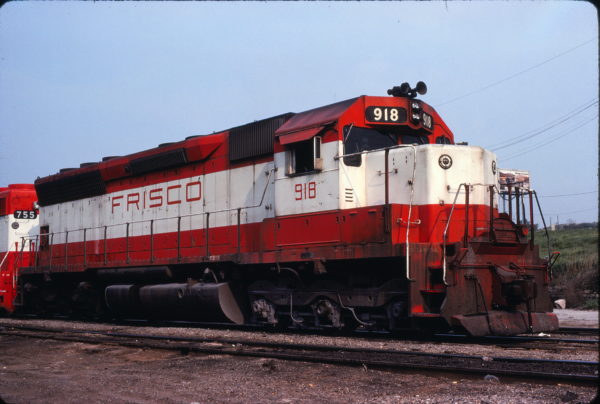 SD45 918 at Kansas City, Missouri in May 1979 (Jim Wilson)