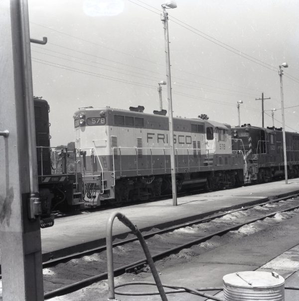 GP7 578 at Memphis, Tennessee in June 1966