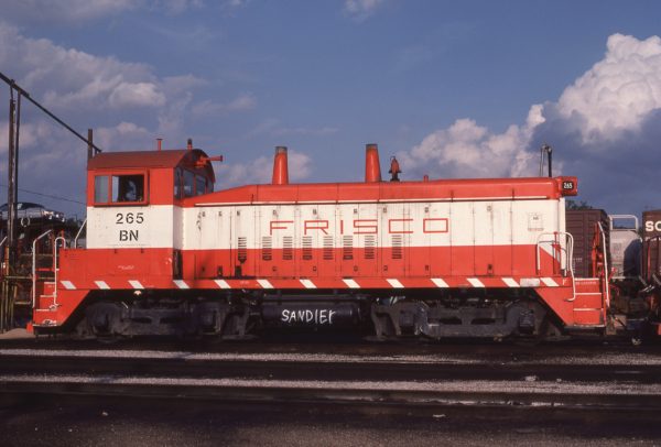 SW9 265 (Frisco 310) at St. Louis, Missouri on June 4, 1981 (M.A. Wise)