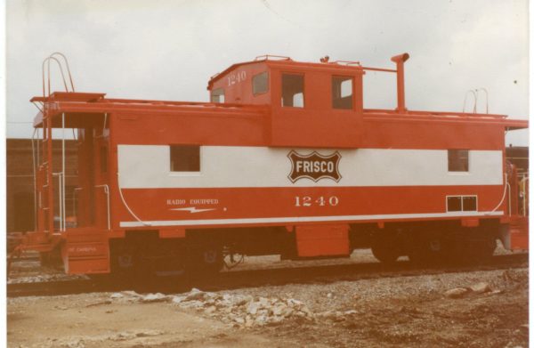 Caboose 1240 (location unknown) in July 1978