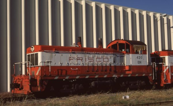NW2 420 (Frisco 260) at Denver, Colorado on June 30, 1984 (J.E. Tuder)