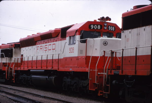 SD45 908 (location unknown) in April 1967