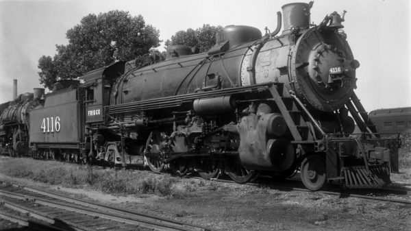 2-8-2 4116 at Tulsa, Oklahoma on August 2, 1947 (Eldridge)