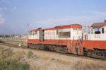 U30B 836 and U25B 826 at Augusta, Kansas on August 2, 1980