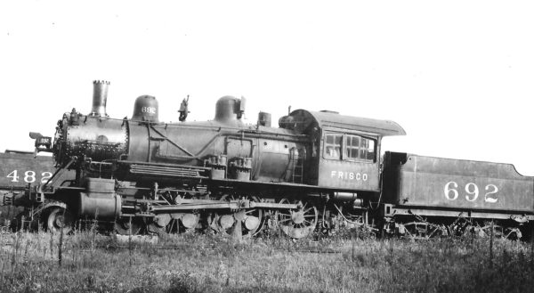 4-6-0 692 at Chaffee, Missouri on July 30, 1935 (Arthur B. Johnson)