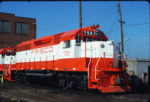 GP40-2s 759 and 755 at St. Louis, Missouri on May 8, 1979 (James Claflin, Dept 700, EMD Division, La Grange, Illinois)