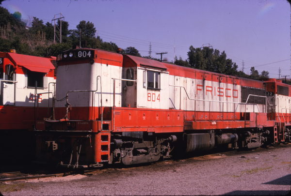 U25B 804 at Kansas City, Missouri on July 3, 1974 (James Primm II)