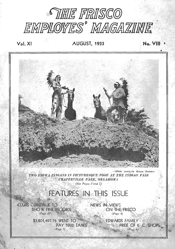 Frisco Employes’ Magazine – August 1933