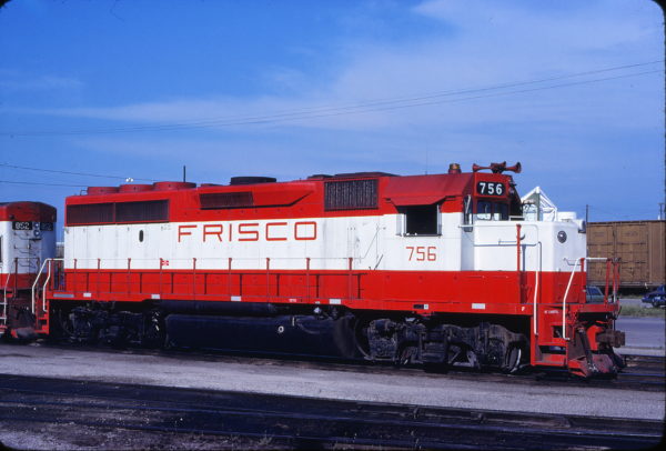 GP40-2 756 (location unknown) on August 30, 1980 (R. Bee)