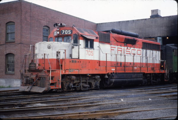 GP35 705 at Portland, Oregon on April 24, 1979 (John L. Brown)