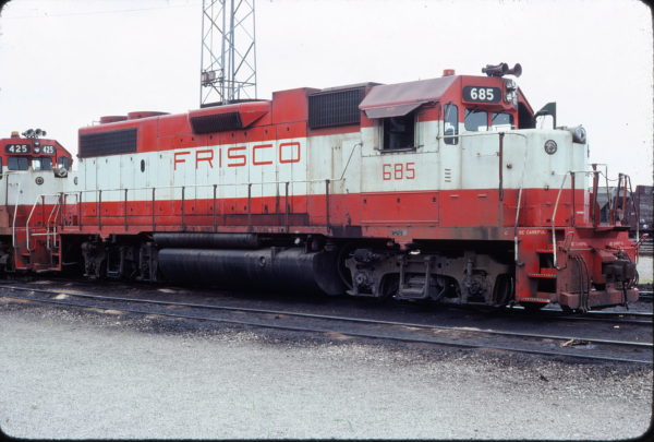 GP38-2 685 at Kansas City, Missouri in July 1978 (Paul Bergen)