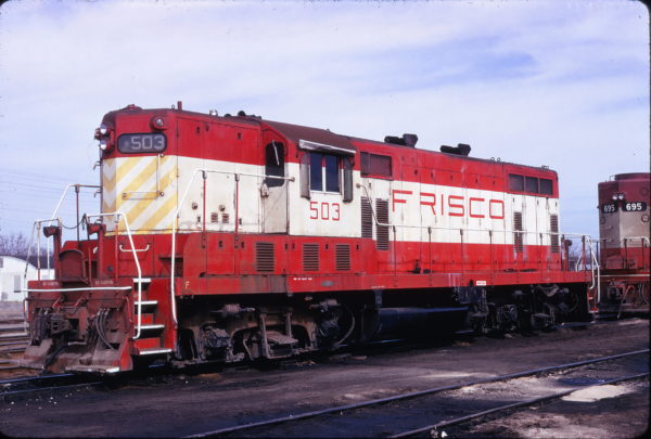 GP7 503 (location unknown) in March 1974