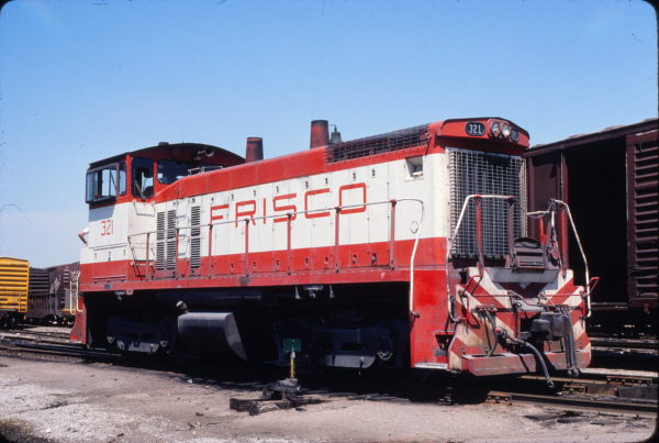 SW1500 321 at St. Louis, Missouri on July 1, 1980 (J. Harlan Wilson)