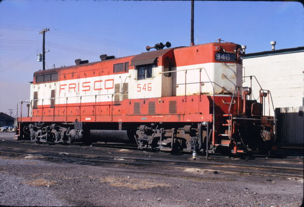 GP7 546 at Birmingham, Alabama on December 22, 1973 (W.B. Folsom)