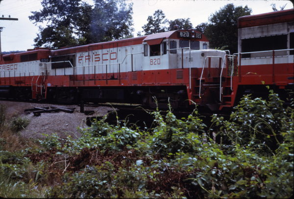 U25B 820 at St. Louis, Missouri in August 1971 (Wagner)