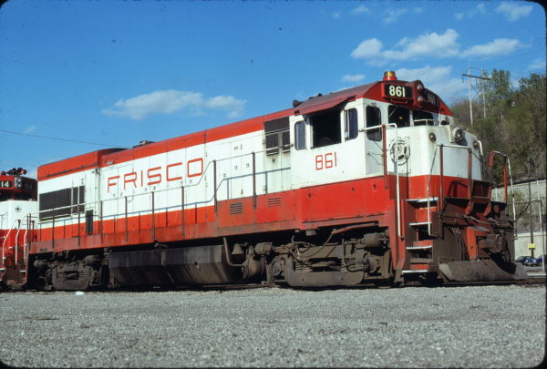 U30B 861 at Kansas City, Missouri on April 29, 1980 (James Primm II)