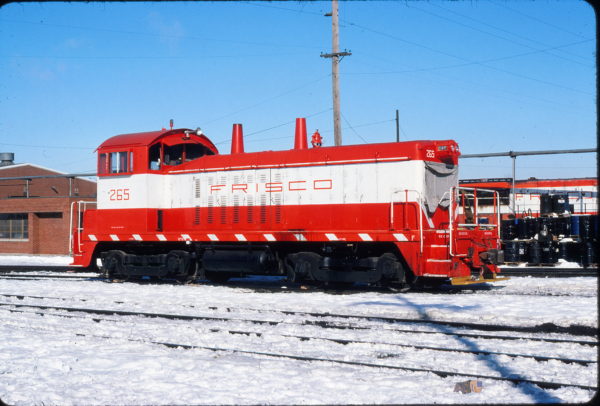NW2 265 at Springfield, Missouri on February 5, 1979 (Gregory Sommers)
