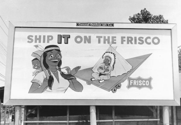 Frisco Billboard at Memphis, Tennessee on July 10, 1956 (General Outdoor Advertising Company)