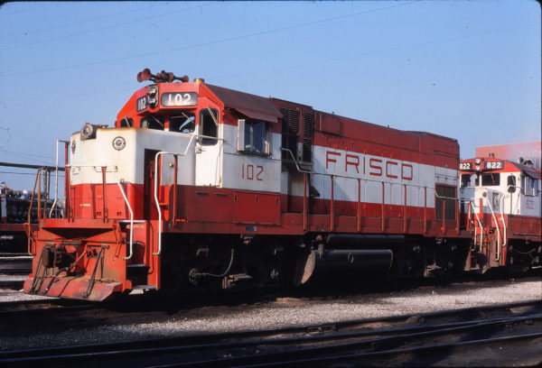 GP15-1 102 at Springfield, Missouri on May 25, 1980 (Allen Clum)