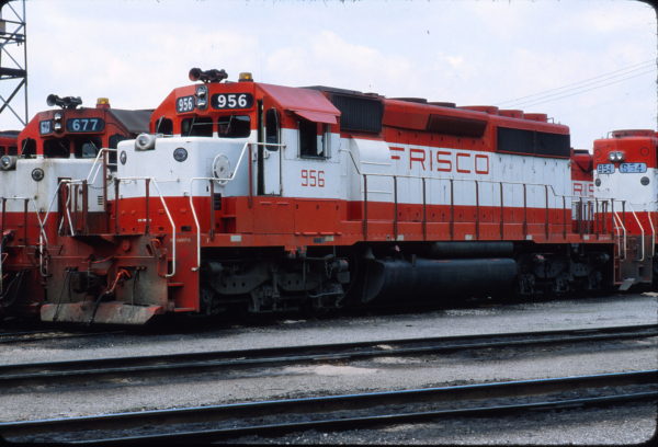 SD40-2 956 at Kansas City on May 26, 1979