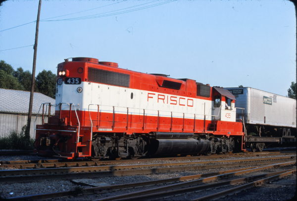 GP38-2 435 (location unknown) in August 1977