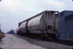 SW1500 351 at Springfield, Missouri in March 1980 (Ken McElreath)