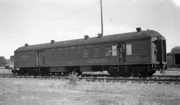 Railway Post Office 214 at Springfield, Missouri on July 15, 1962 (Arthur B. Johnson)