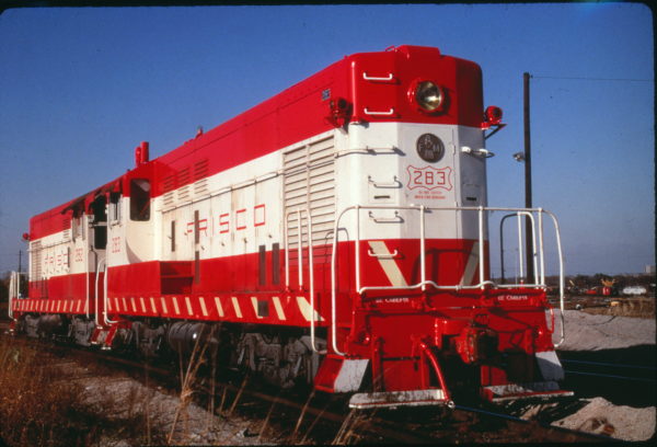 H-12-44s 283 and 282 at Tulsa (date unknown) (Al Chione)