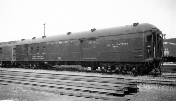 Railway Post Office 219 at Springfield, Missouri on December 7, 1947 (Arthur B. Johnson)