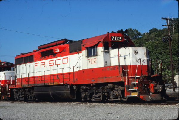 GP35 702 at Kansas City, Missouri on June 3, 1980 (James F. Primm II)
