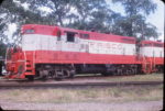 GP7 619 at Neodesha, Kansas in June 1967