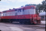 GP7 619 at Neodesha, Kansas in June 1967