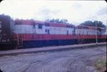 GP7 619 at Neodesha, Kansas in June 1967