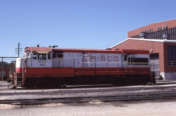 U30B 5774 (Frisco 836) at Springfield, Missouri on June 17, 1981 (Ed Fulcomer)