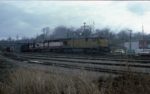 U30B 842 and SD45 934 at Thayer, Missouri on December 28, 1978 (R.R. Taylor)