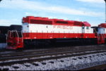 SD40-2 955 at East Hazel Crest, Illinois on July 16, 1978