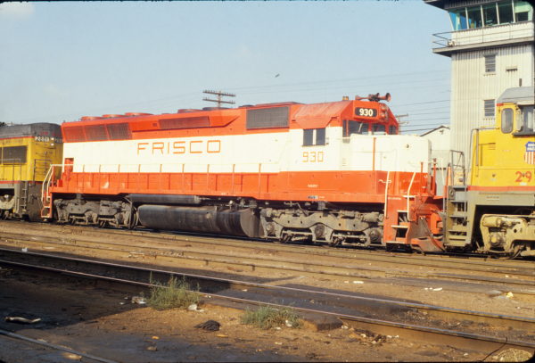 SD45 930 at North Platte, Nebraska in September 1979