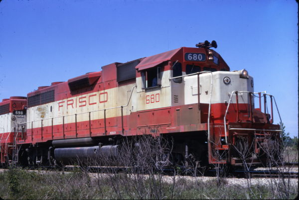 GP38-2 680 in May 1974