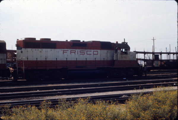 GP38AC 646 at Tulsa, Oklahoma in August 1973